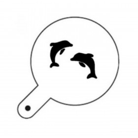 Шаблон за декорация  "Делфини"